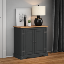 Corona Charcoal 2 Door Cupboard