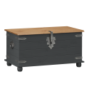 Corona Charcoal Blanket Box