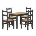 Corona Charcoal Budget Dining Set