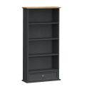 Corona Charcoal DVD Rack