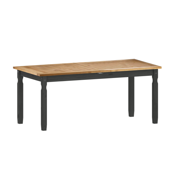 Corona Charcoal Large Extending Dining Table