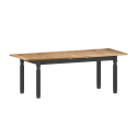 Corona Charcoal Large Extending Dining Table