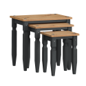 Corona Charcoal Piccolo Nest of Tables