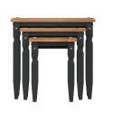 Corona Charcoal Piccolo Nest of Tables