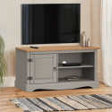 Corona Grey Wax 1 Door Media Unit