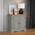 Corona Grey Wax 2 Door Cupboard