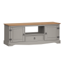 Corona Grey Wax Widescreen TV Unit