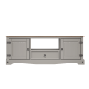 Corona Grey Wax Widescreen TV Unit