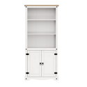 Corona White 2 Door Bookcase