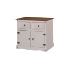 Corona White 2 Door Sideboard