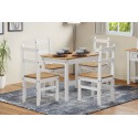 Corona White Budget Dining Set