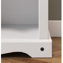 Corona White Large Bookcase