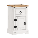 Corona White Narrow Pot Cupboard