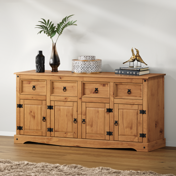 Corona 4 Door Sideboard