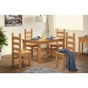 Corona 5'0" Dining Table & 4 Chairs