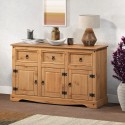 Corona 3 Door 3 Drawer Large Sideboard 