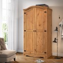 Corona 2 Door Arch Top Wardrobe