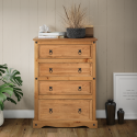 Corona Compact 4 Drawer Chest