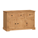 Country Antique 3 Door Sideboard