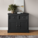 Country Carbon 2 Door Sideboard