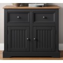 Country Charcoal 2 Door Sideboard