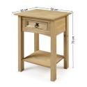 Corona 1 Drawer Console Table