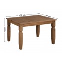 Corona 5'0" Dining Table