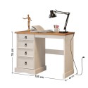 Corona White Dressing Table